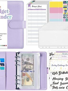 Budget Binder with Money Saving Challenge, Money Saving Binder